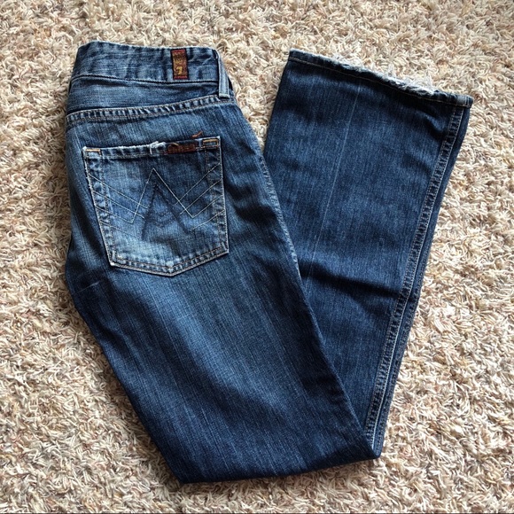 7 For All Mankind “A” Pockets Jeans. - Picture 6 of 6